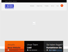 Tablet Screenshot of lieblmetall.de